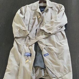 Nautica men’s trench coat 42R EUC